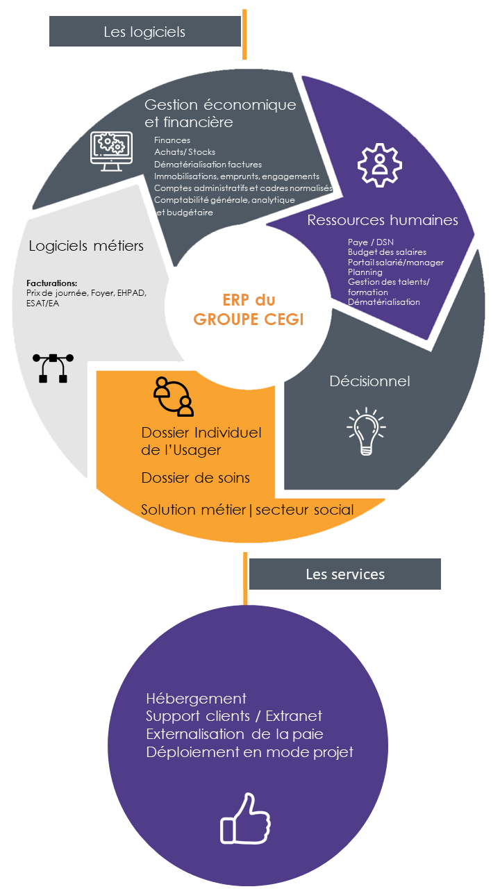 l'erp groupe cegi pour le secteur médico social